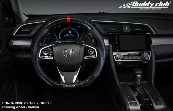 BUDDYCLUB PARTS SPORTS STEERING WHEEL HONDA CIVIC (FC/FK)
