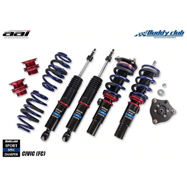 BUDDYCLUB PARTS HONDA CIVIC (FC 10TH GEN) SPORTS SPEC DAMPER & COIL OVER SPRING KIT