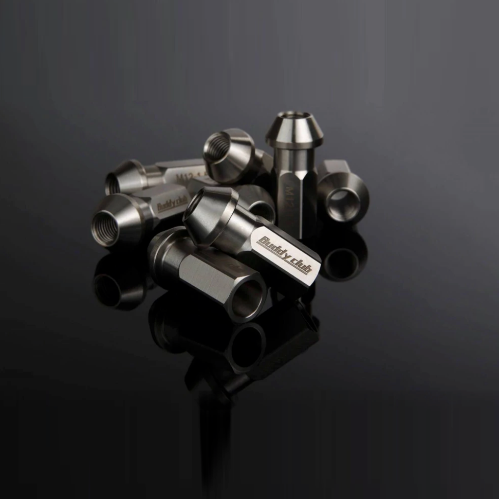 BUDDYCLUB PARTS P1 RACING NUT M12 X 1.5MM (STAINLESS STEEL) 4PCS